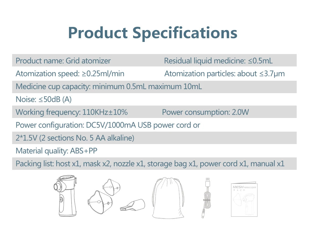 Mesh Nebulizer