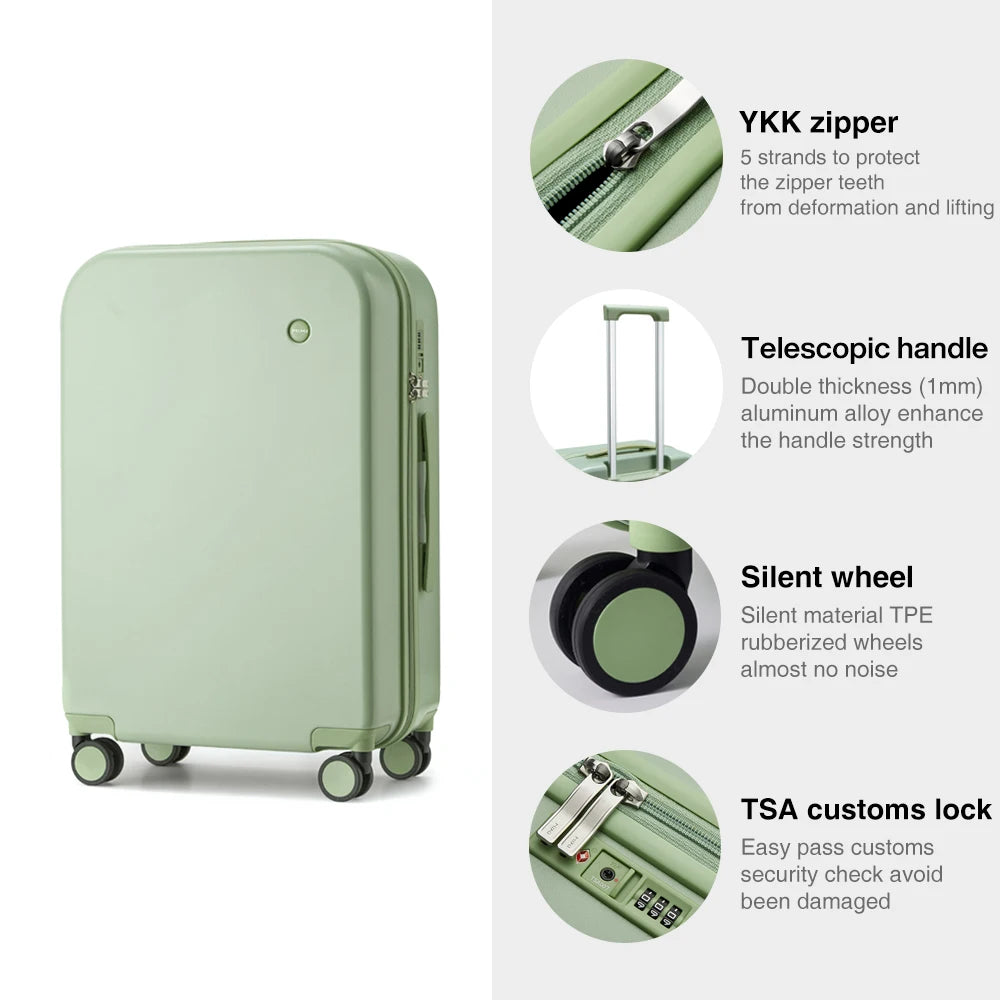 Hardside Travel Luggage Rolling