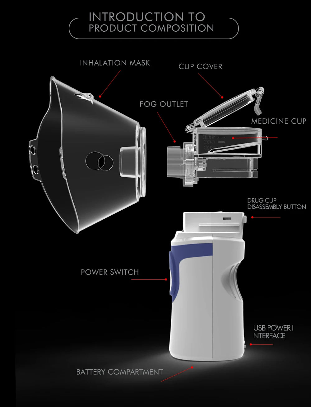 Portable Nebulizer Inhaler