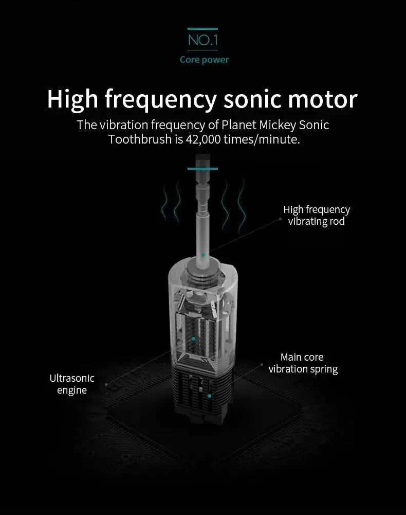 Electric Ultrasonic Toothbrush