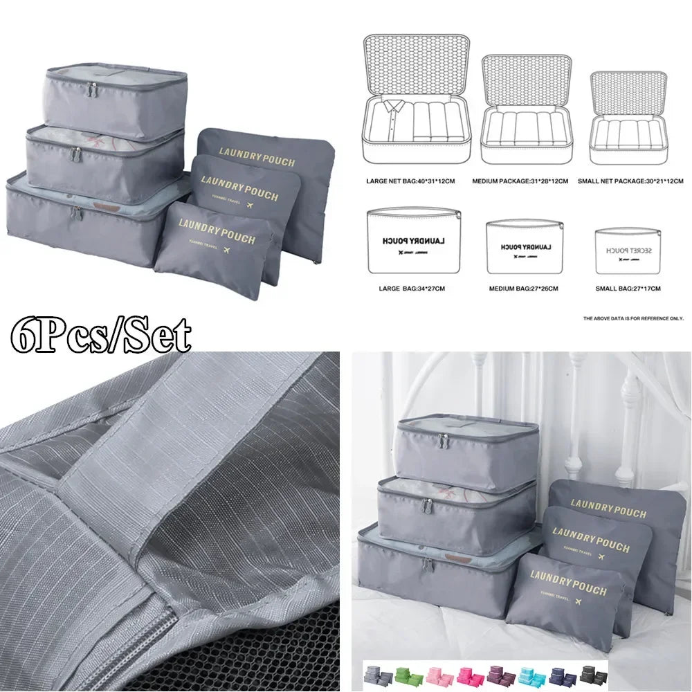 Multi pieces Travel Organizer