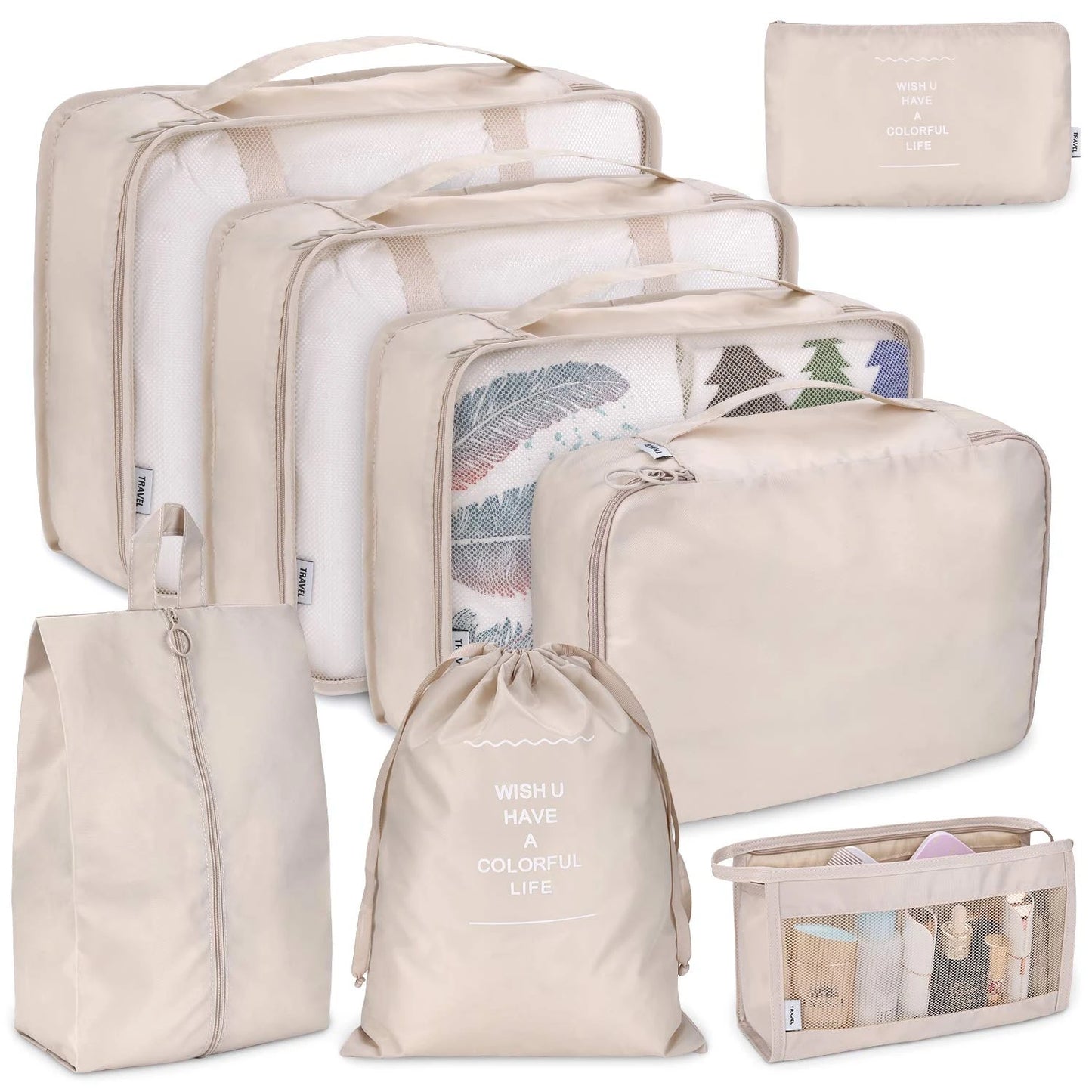 Multi pieces Travel Organizer