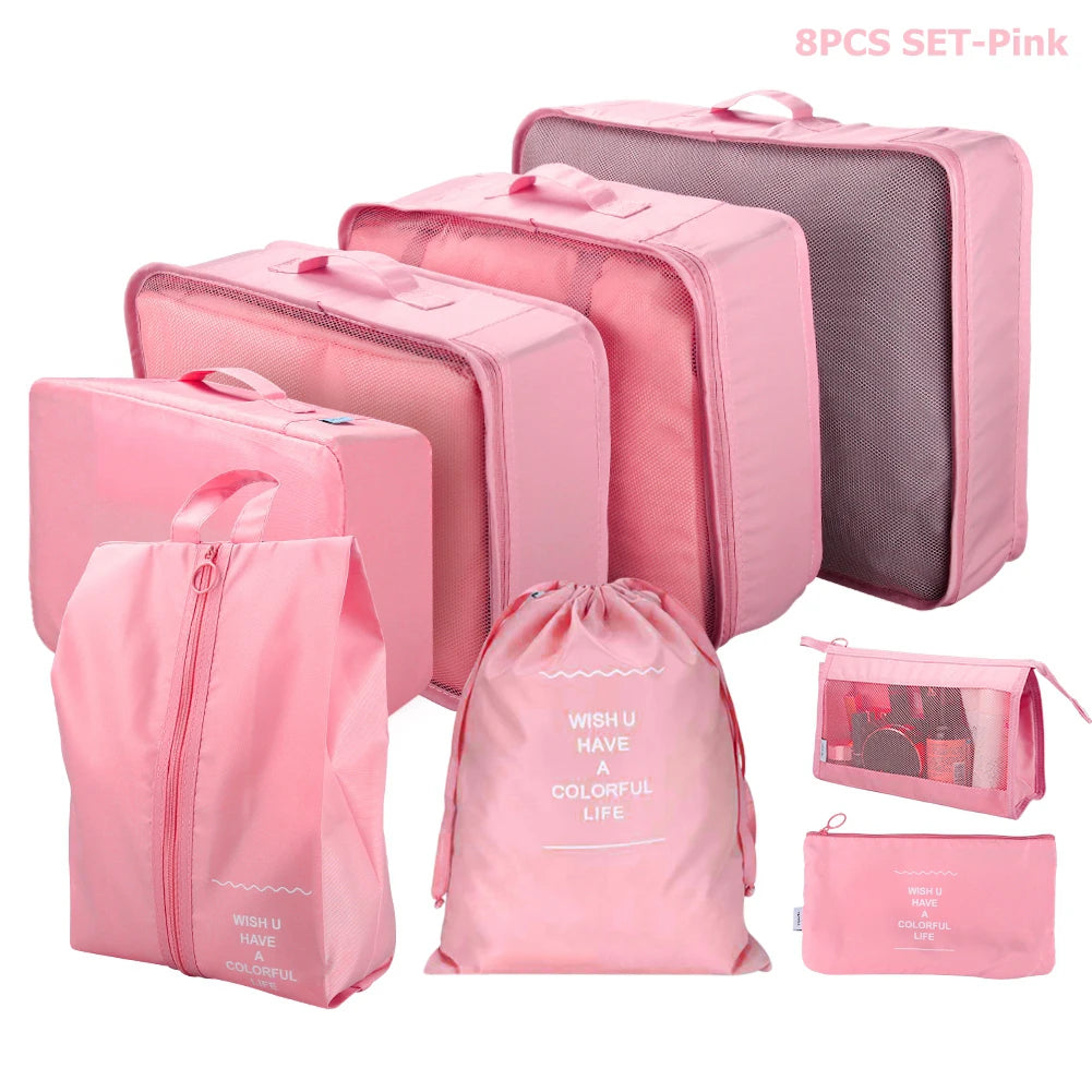 Multi pieces Travel Organizer