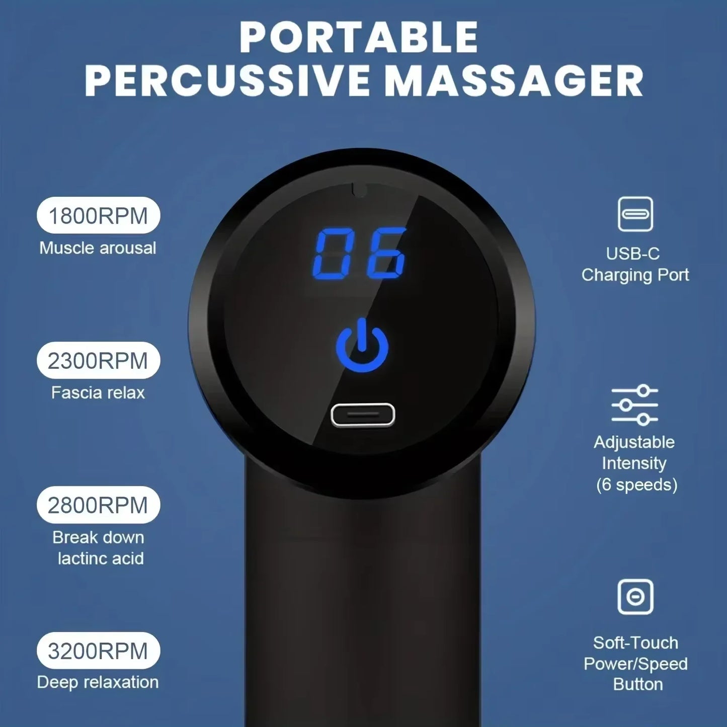 Electric Body Massage Gun