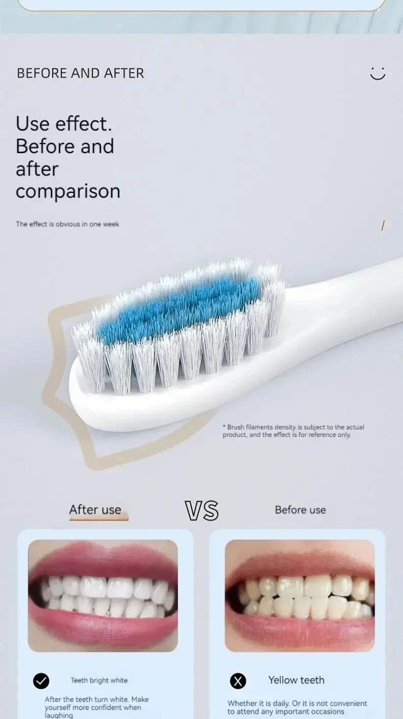 Electric Ultrasonic Toothbrush