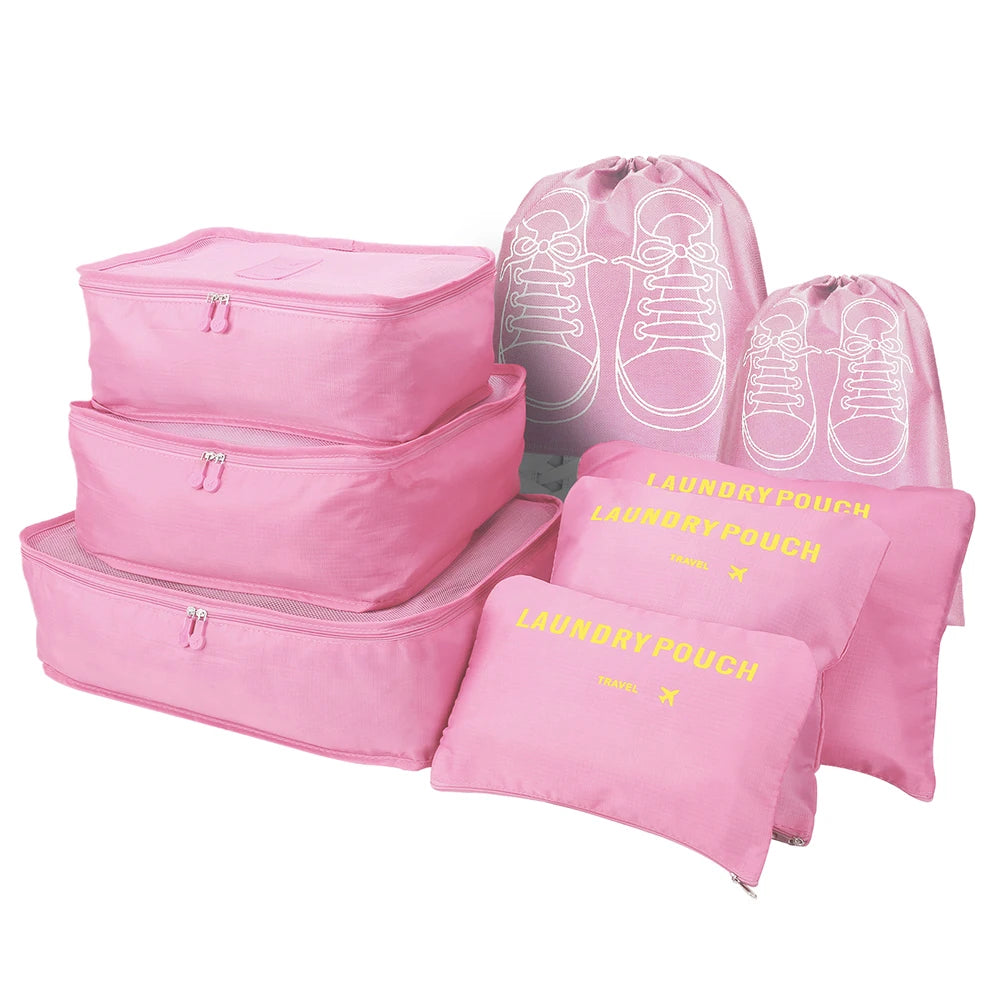 Multi pieces Travel Organizer