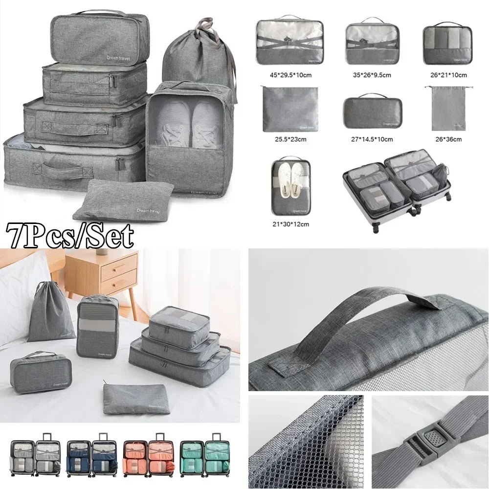 Multi pieces Travel Organizer