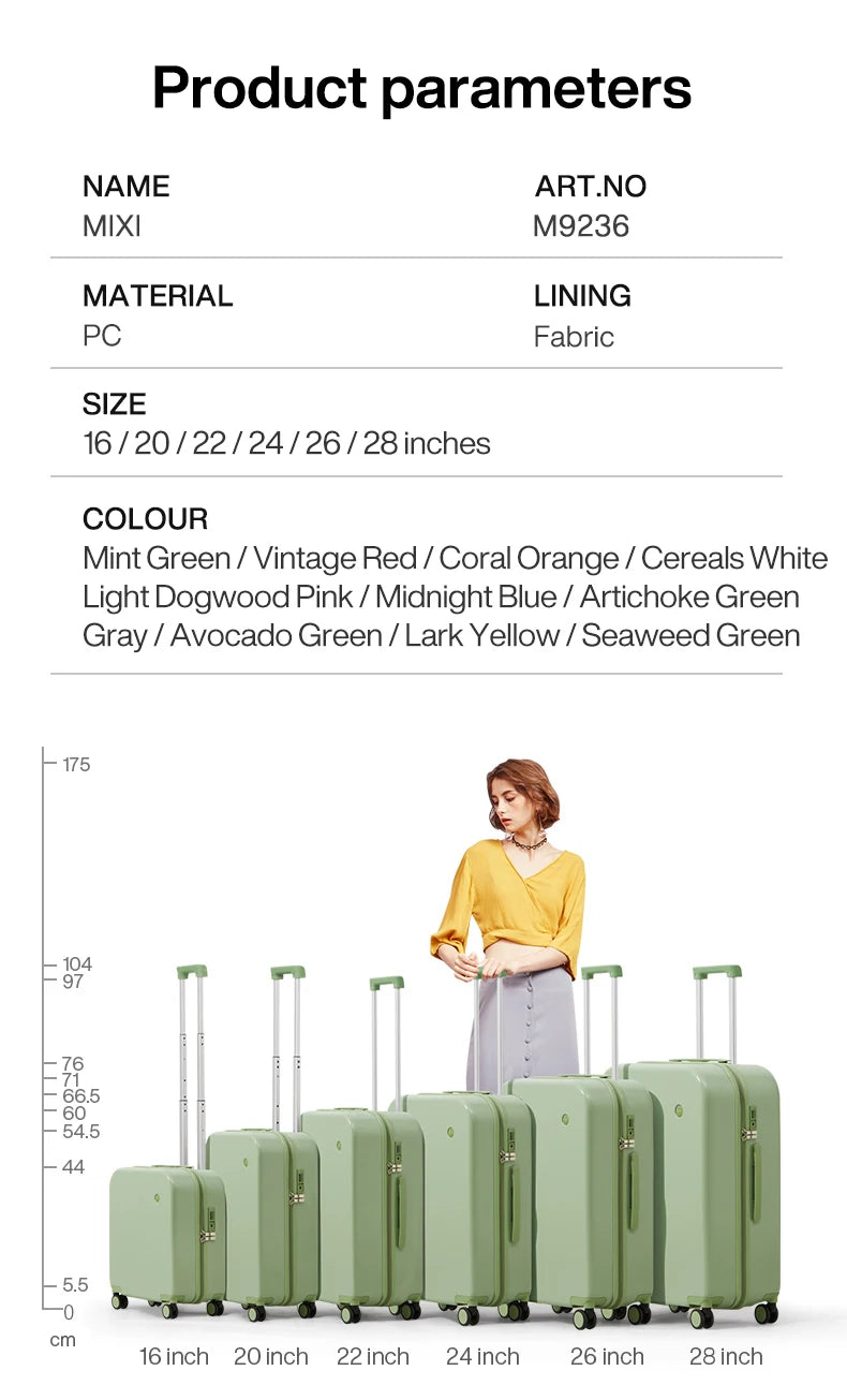 Hardside Travel Luggage Rolling