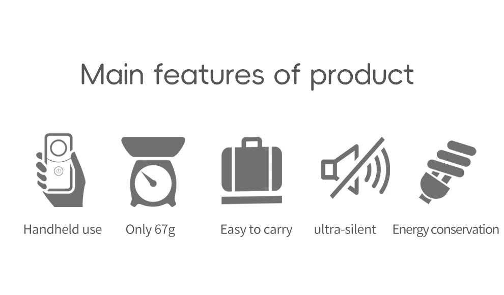 Handheld Portable Inhale Nebulizer