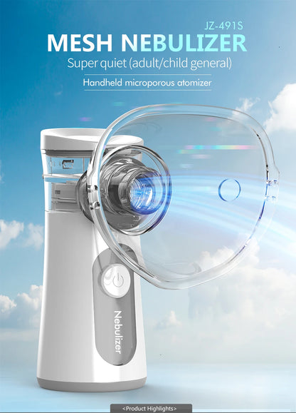 Handheld Mesh Nebulizer Inhaler
