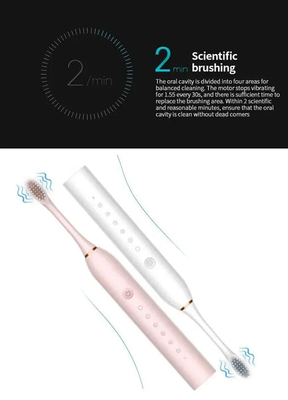 Electric Ultrasonic Toothbrush