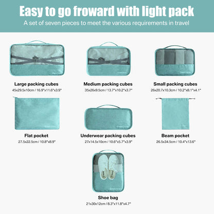 Multi pieces Travel Organizer