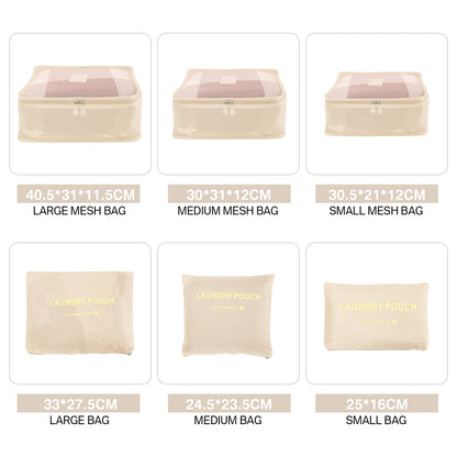 Multi pieces Travel Organizer